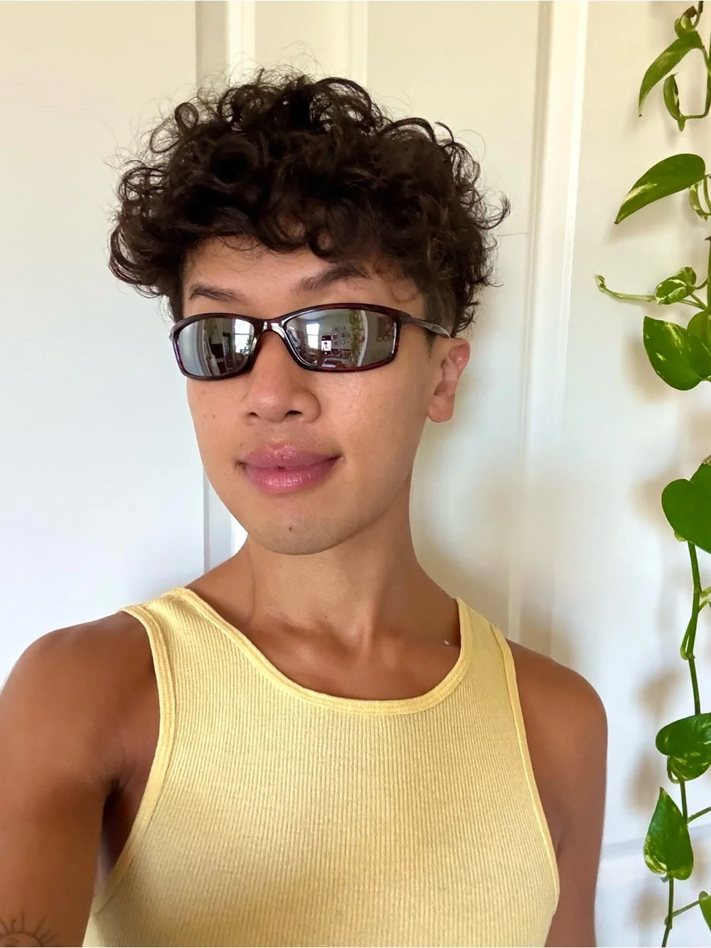 Y2K Foster Grant Sporty Leopard Print Sunglasses With Reflective Lenses